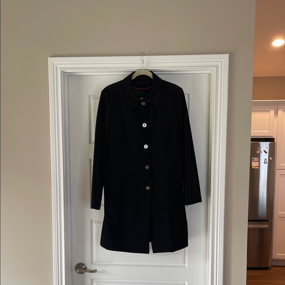 Anne Klein Black Trench Coat